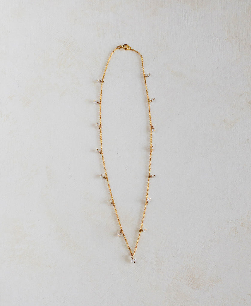 Maëlle Necklace (Herkimer Diamond)