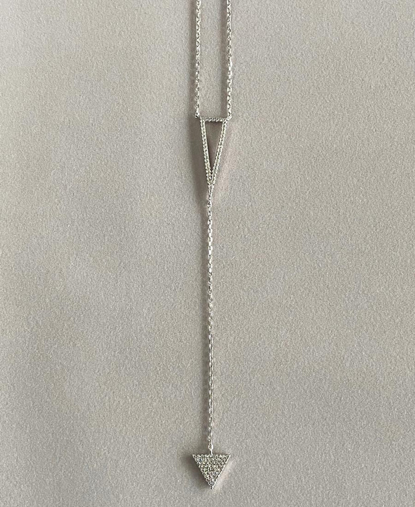 Silver Triangle Pendant