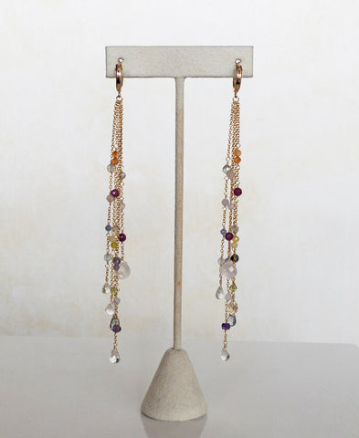 Confetti Hoop Earrings