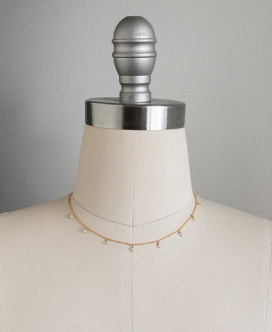 Maëlle Necklace (Herkimer Diamond)