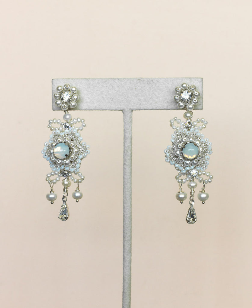 Flora Opal Earrings