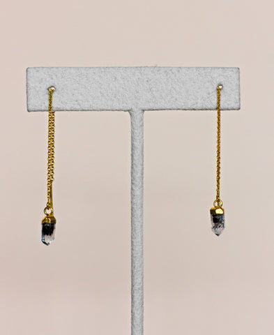 Herkimer Diamond Drop Earrings
